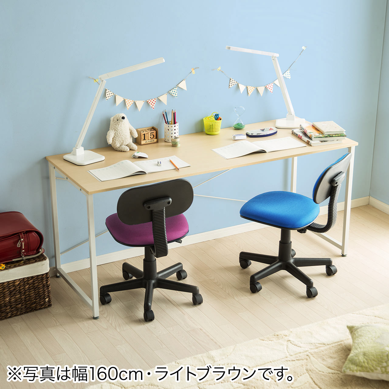 VvfXN [NfXN j^[A[Ή 140cm s60cm zCg IObY 100-DESKF005