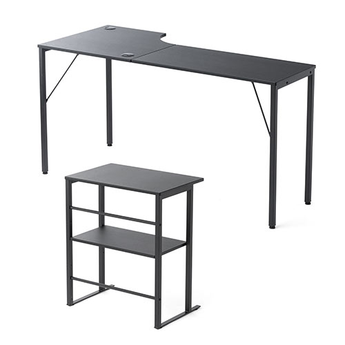 yrWlXZ[z[140]LfXN s40cm RpNg X R[i[fXN [ Q[ j^[A[ ubN 100-DESKH038BK