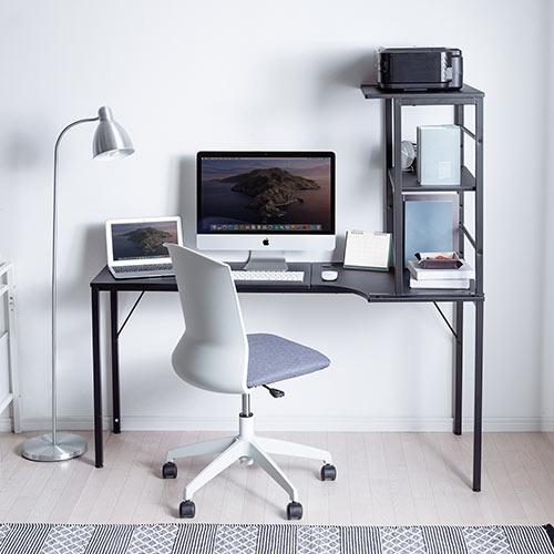 yrWlXZ[z[140]LfXN s40cm RpNg X R[i[fXN [ Q[ j^[A[ ubN 100-DESKH038BK