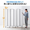 6Ap[e[V Ԏd؂  LX^[t ܂肽݉\ 160cm AR[OK IObY 100-SPT022W