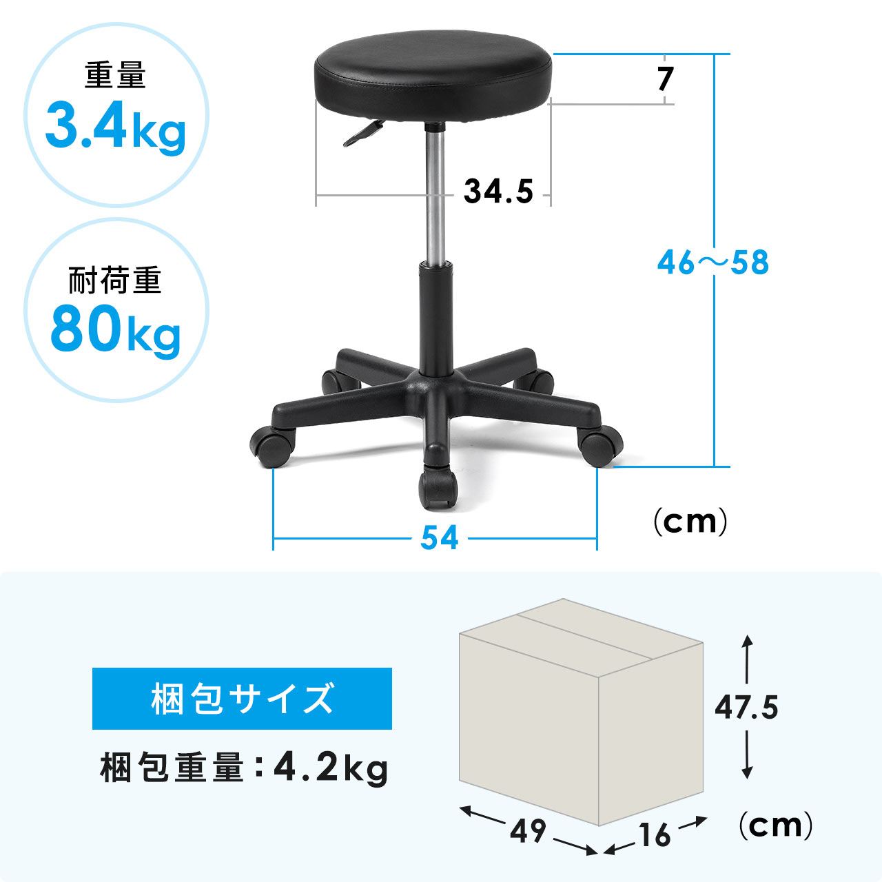 yrWlXZ[zۈ֎q ]֎q EhXc[ ߉\ ~12cm ItBXXc[ GXeXc[ LX^[ ʒa34.5cm 7cm 360] 150-SNCRD19BG