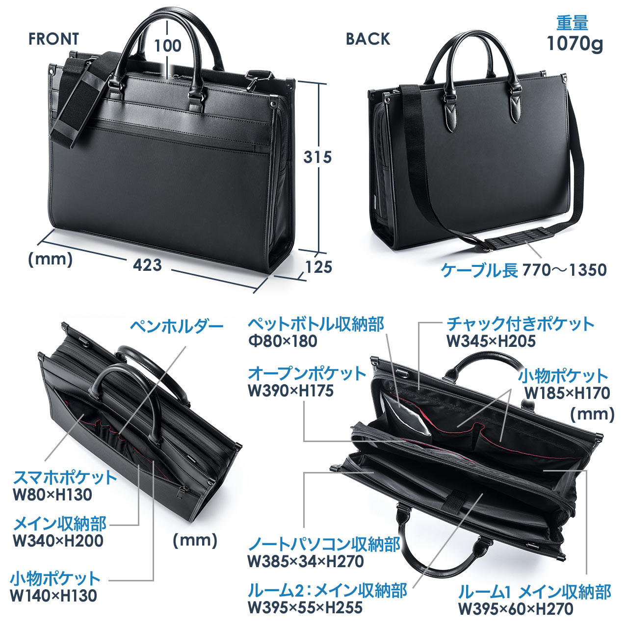 yrWlXZ[zϐrWlXobO _u[dl 15.6^m[gPC A4t@C[ 200-BAG124WP