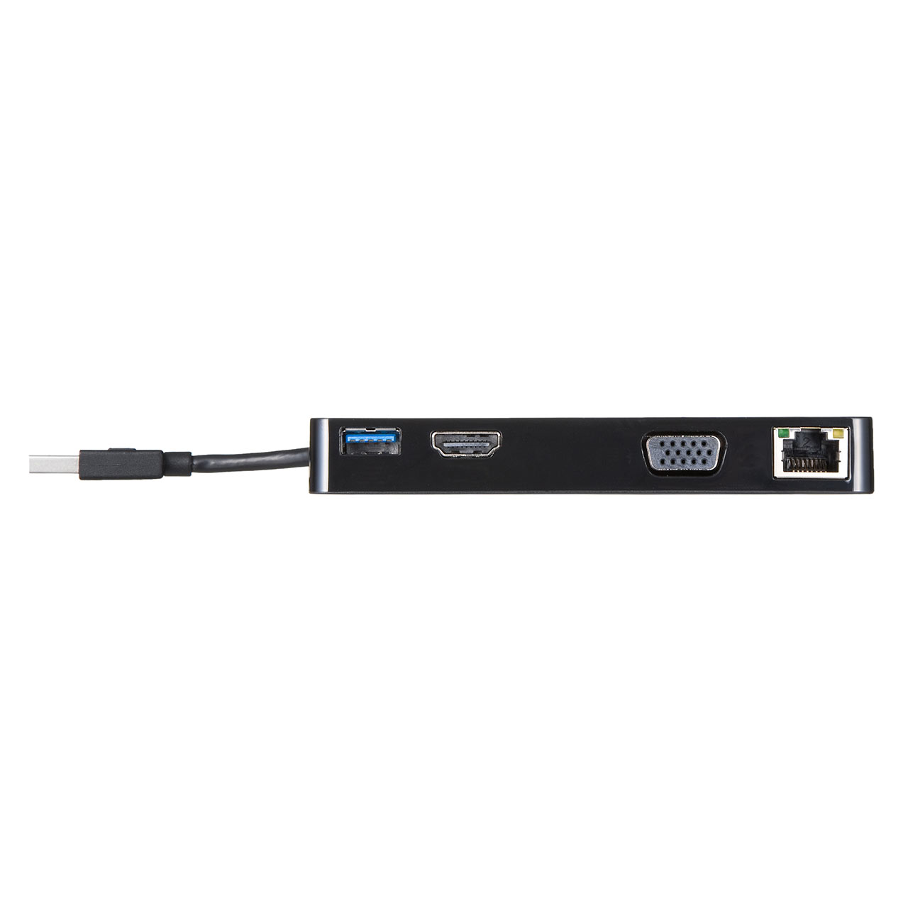 USB3.0 hbLOXe[V oC^Cv QWXGA(2048~1152)Ή 4in1 HDMI VGA LAN USB3.0 e[N [g ݑΖ 400-HUB031