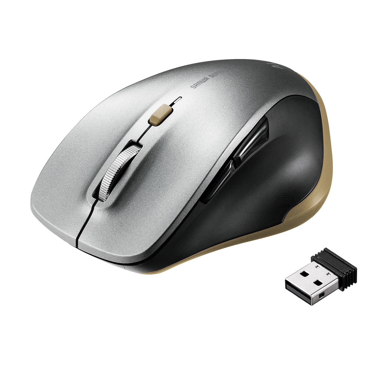 Bluetooth}EX CX}EX R{}EX ^}EX 5{^}EX A~zC[ É}EX u[LED Type-Aڑ Vo[ 400-MAWBT159S