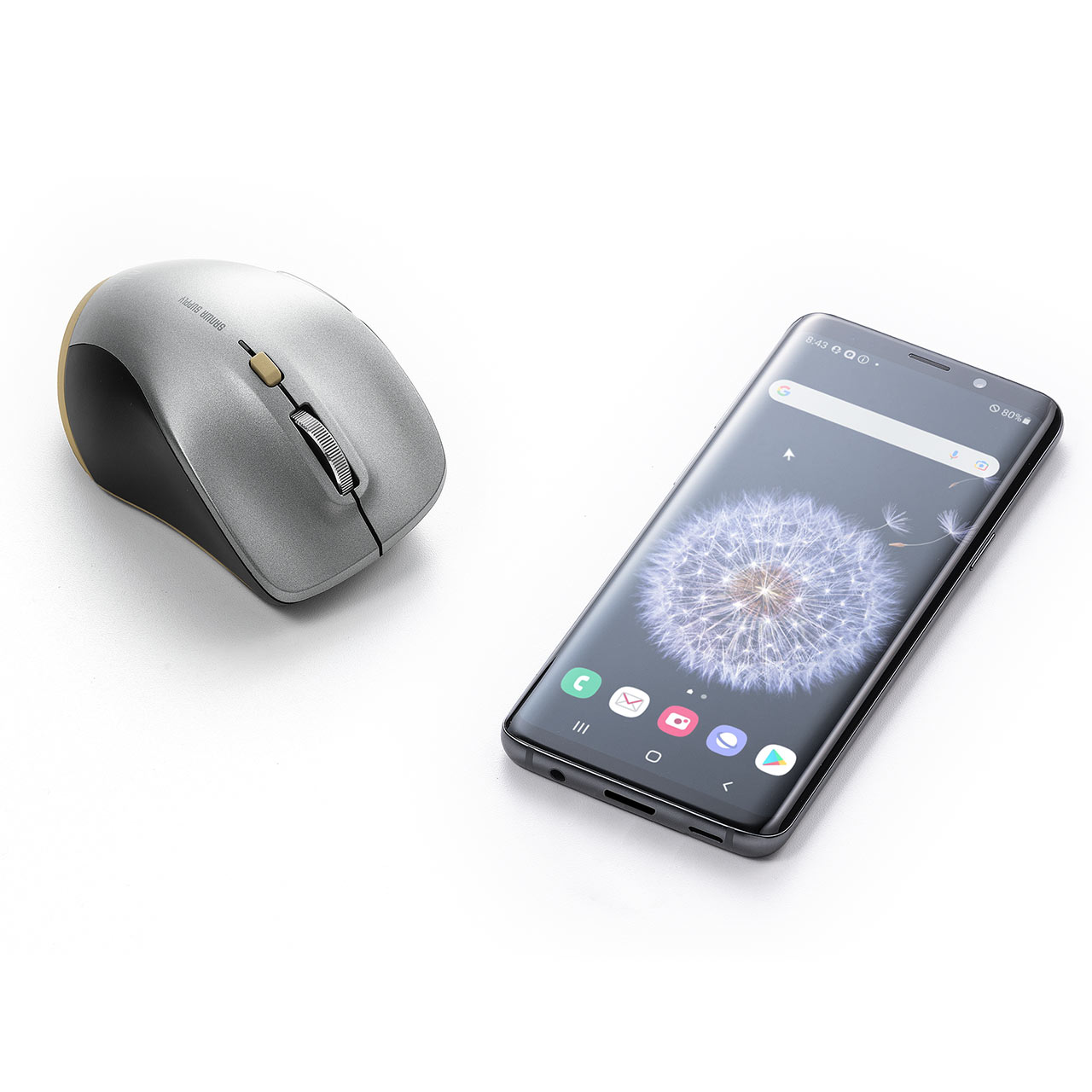 Bluetooth}EX CX}EX R{}EX ^}EX 5{^}EX A~zC[ É}EX u[LED Type-Aڑ Vo[ 400-MAWBT159S