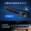 TEho[ 20W 45cm obe[ erXs[J[ o[Xs[J[ VA^[o[ z[VA^[ Bluetooth 3.5mm microSD USB 400-SP092