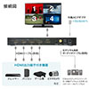ʕ HDMIؑ֊ 4 1o 4ʕ ؑ }`r[[ tHDΉ  I[gXL@\ 400-SW030
