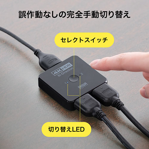 o HDMIؑ֊ 21o 12o 4K/60Hz HDRΉ HDMIZN^[ PS5mFς 400-SW034