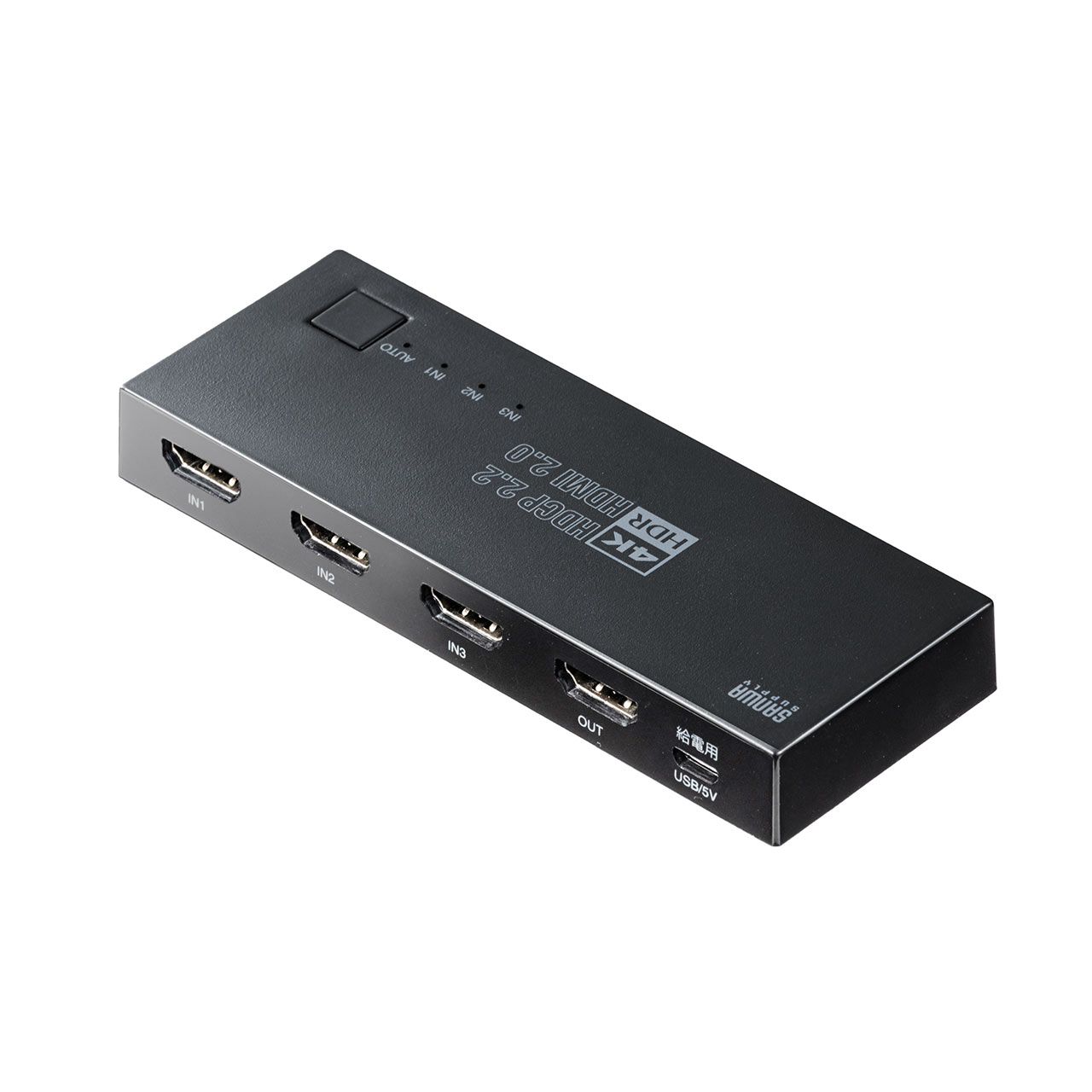 HDMIؑ֊ 31o 4K/60Hz HDRΉ HDCP2.2 /蓮؂ւ }OlbgV[gt HDMIZN^[ PS5Ή 400-SW035