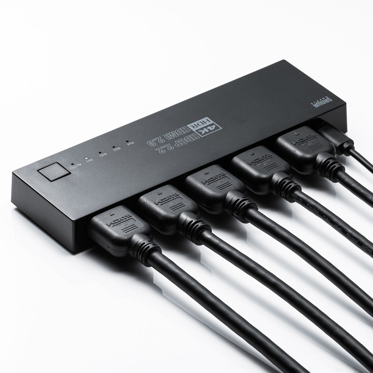 HDMIؑ֊ 41o 4K/60Hz HDRΉ /蓮؂ւ Œp}Olbg HDMIZN^[ PS5Ή 400-SW036