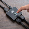 HDMIؑ֊ 21o 4K/120Hz HDRΉ HDCP2.3 /蓮؂ւ HDMIZN^[ PS5mFς 400-SW040