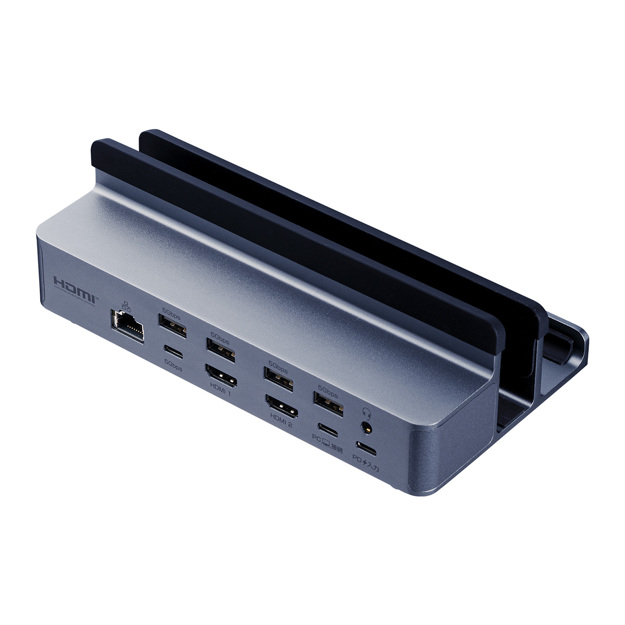 yVi|Cg10{zUSB-C hbLOXe[V 12in1 X^h^ 2 HDMI2|[g NVF 4K/60Hz PD100W LLAN 3.5o J[h[_[ 400-VGA029