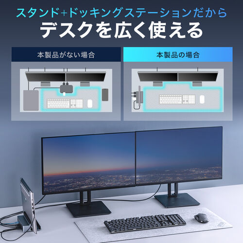 yVi|Cg10{zUSB-C hbLOXe[V 12in1 X^h^ 2 HDMI2|[g NVF 4K/60Hz PD100W LLAN 3.5o J[h[_[ 400-VGA029