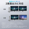 yVi|Cg10{zUSB-C hbLOXe[V 12in1 X^h^ 2 HDMI2|[g NVF 4K/60Hz PD100W LLAN 3.5o J[h[_[ 400-VGA029