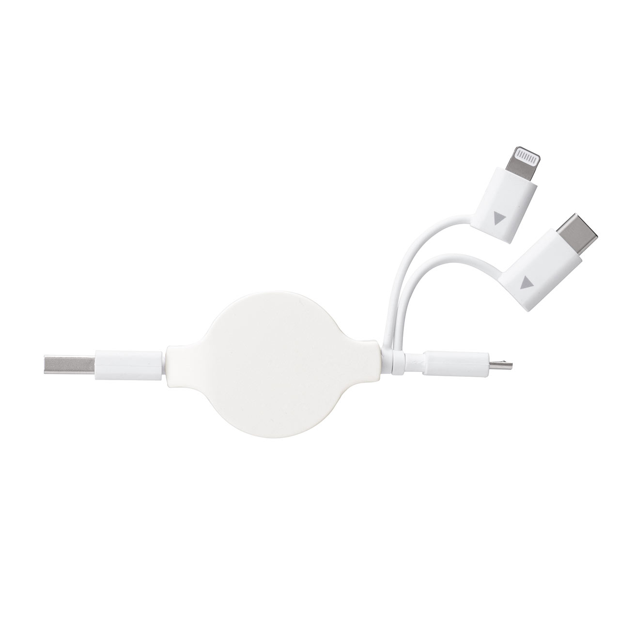 3in1 USBP[u 莮 Lightning microUSB Type-CRlN^ MFiFؕi zCg [dP[u iPadi10j iPhone14Ή 500-IPLMM020K