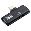 USB A to USB C ϊA_v^ L^ [dΉ PD100W  USB 10Gbps AppleProResΉ ʓdLED ubN 500-USB091