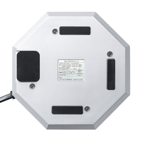 d^bv USB[dt NvŒ 8 p` Type-CΉ P[u3m Vo[ 700-TAP072SV