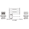 IEEE1394bP[ui9pin-6pinEzCgE2mj KE-B962WK
