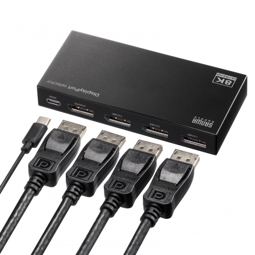 31oDisplayPortؑ֊@8K/30HzΉ@Rt SW-DP31R
