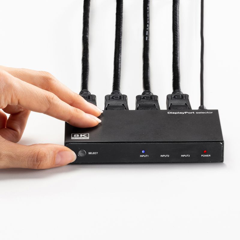 31oDisplayPortؑ֊@8K/30HzΉ@Rt SW-DP31R