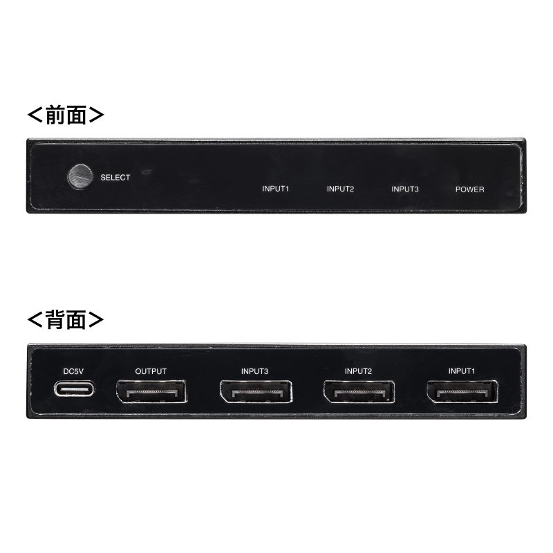31oDisplayPortؑ֊@8K/30HzΉ@Rt SW-DP31R