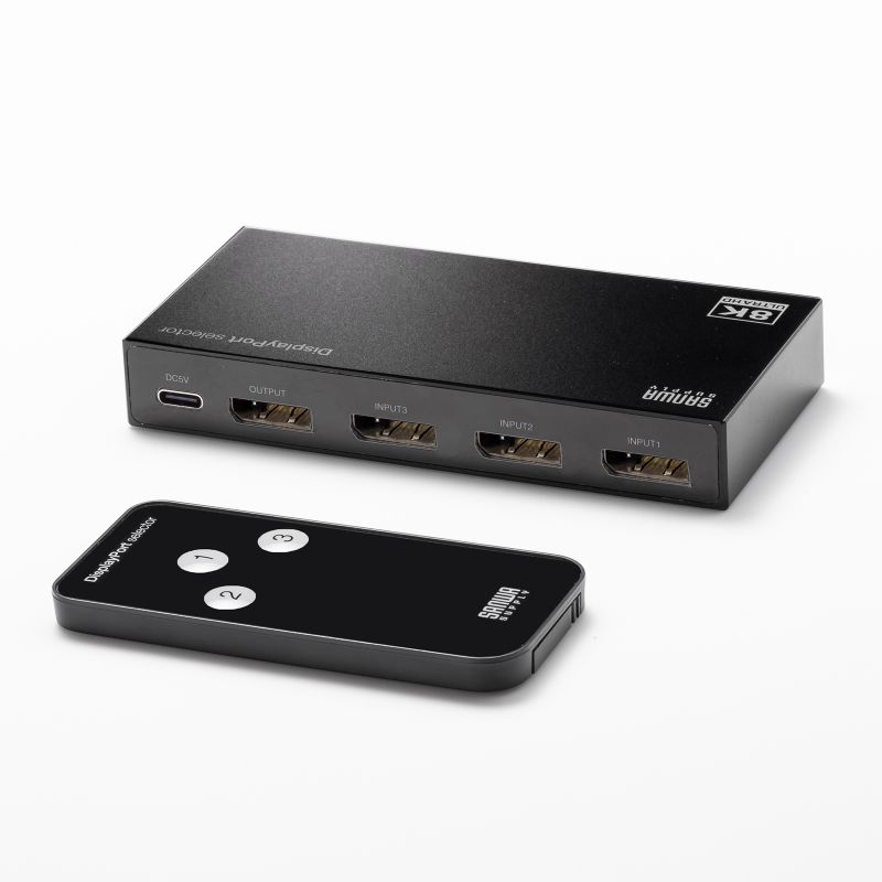 31oDisplayPortؑ֊@8K/30HzΉ@Rt SW-DP31R