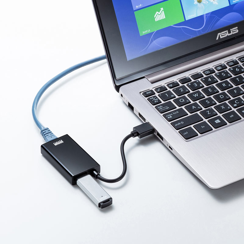 USB3.2-LANϊA_v^iUSBnu|[gtEubNj USB-CVLAN3BKN