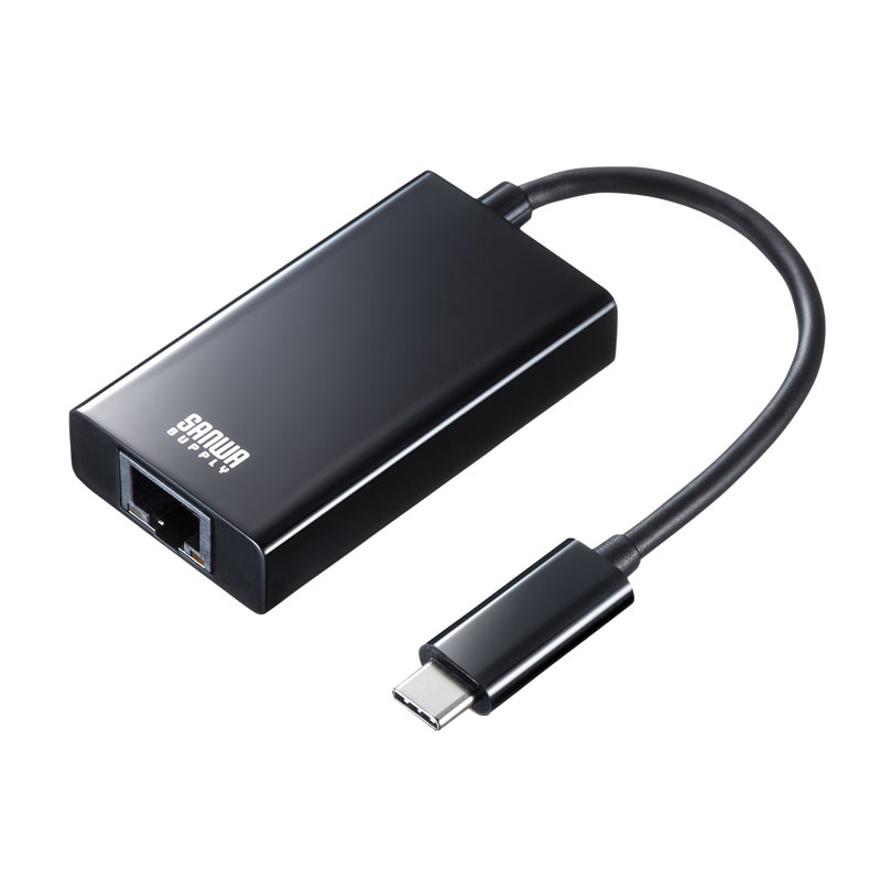 USB3.2 TypeC-LANϊA_v^iUSBnu|[gtEubNj USB-CVLAN4BKN