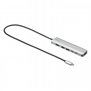 hbLOXe[V Type-C ڑ 6in1 HDMI 1 4K/120Hz 8K/30Hz PD100W X RpNgUSB A 2 LAN LϊA_v^ P[u50cm